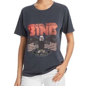 Anine Bing Graphic T-Shirt with Eagle